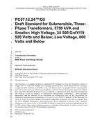 IEEE C57.12.24-2016 IEEE Standard for Submersible, Three-Phase Transformers, 3750 kVA and Smaller: High Voltage, 34 500 GrdY/19 920 Volts and Below; Low Voltage, 600 Volts and Below