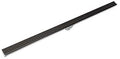 Infinity Drain S-LT 3836 ORB 36' S-PVC Series Low Profile Complete Kit with 1 1/2' Perforated Offset Slot Grate in Oil Rubbed Bronze