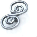 antique/archaize creative spire furniture decoration handles antique silver drawer kitchen cabinet dresser door knobs pulls