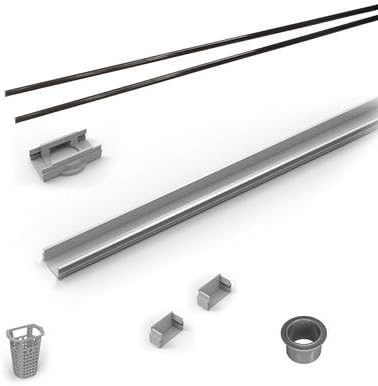 Infinity Drain RG-L 3860 ORB 60' Rough Only Kit for S-LAG 38 and S-LT 38 series. Includes PVC Components and Channel Trim
