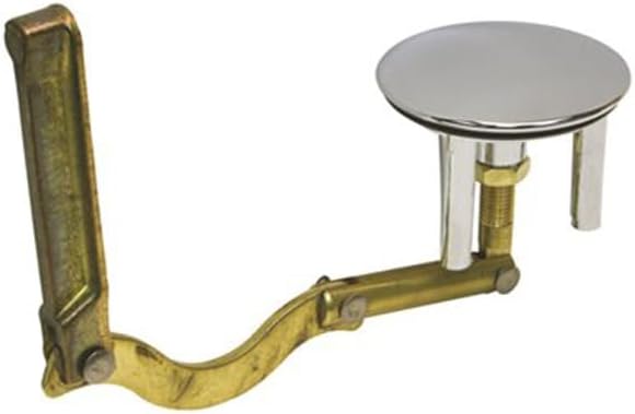 Replacement for Kohler 2 in. H Pop-Up Bathtub Drain Stopper and Lift Toggle in Polished Chrome Replaces Parts