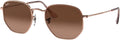 Ray-Ban RB3548N Hexagonal Sunglasses For Men For Women +BUNDLE with ACCESSORY EYEWEAR KIT