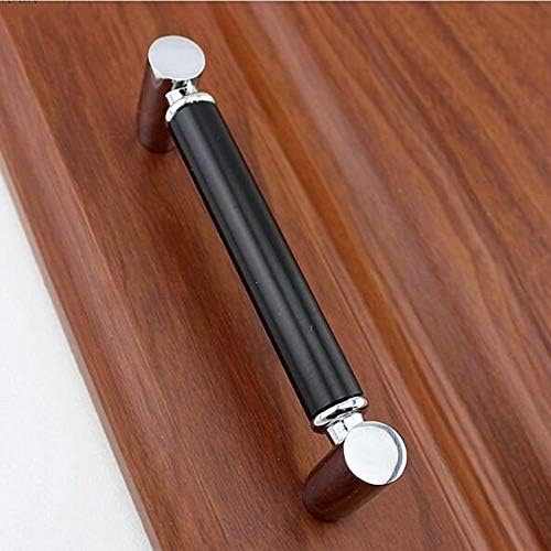 Cabinet Pull 96mm Black Cabinet Drwer Pulls Knobs Silver Dresser Cupboard Door Handles Chrome Modern Fashion Furniture Hardware Handles