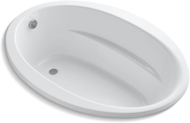 Kohler 1163-S1-0 Sunward® 60' x 42' drop-in bath, White