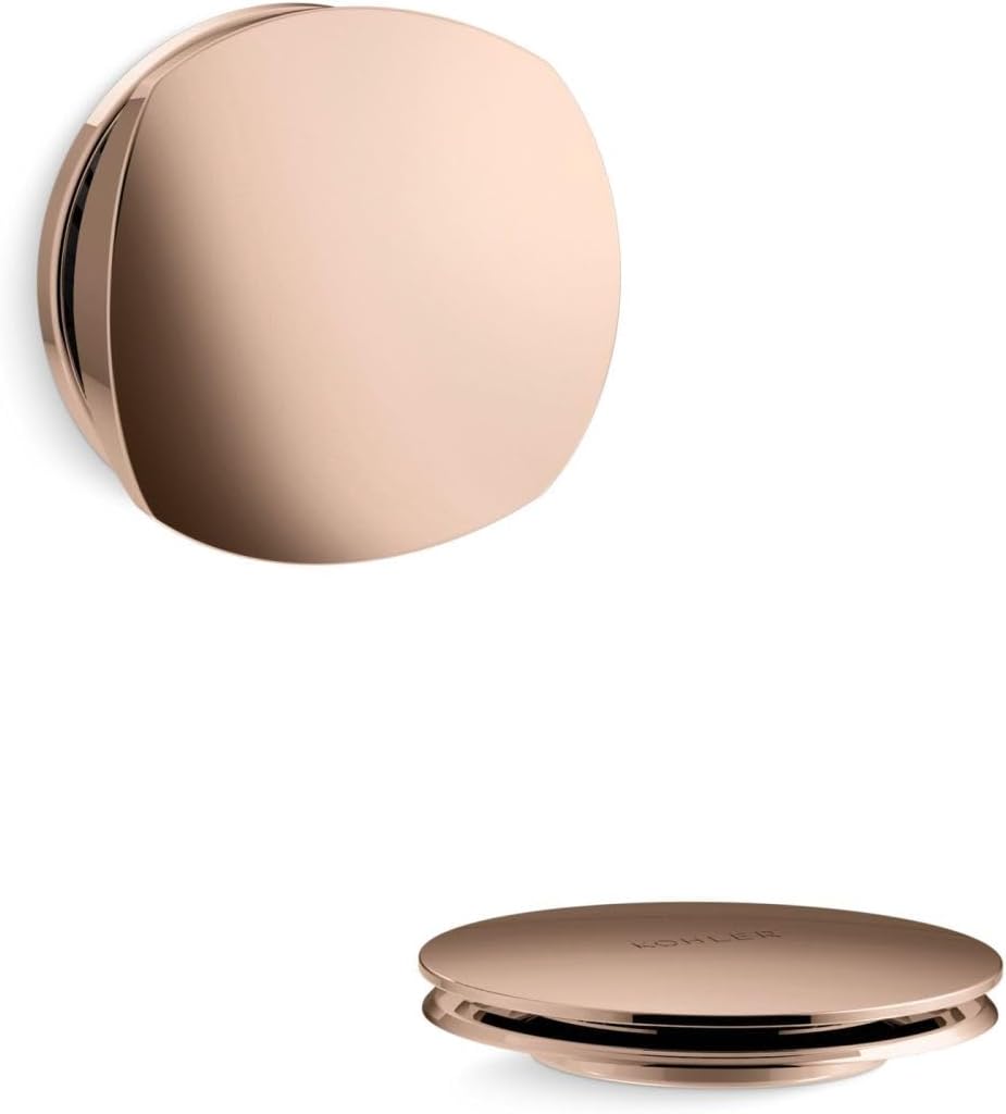 KOHLER PureFlo Rotary Turn bath drain trim