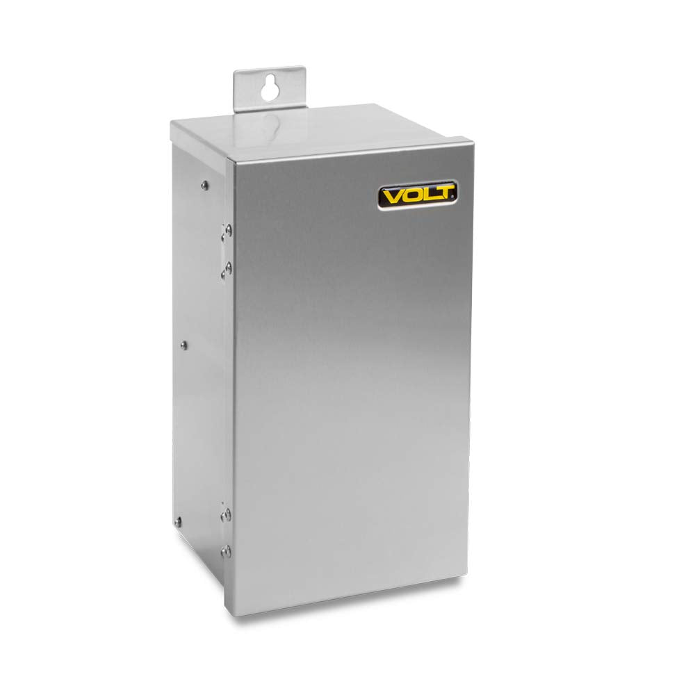 VOLT 300W Multi-Tap Low Voltage Transformer with Timer/Photocell for Landscape Lighting