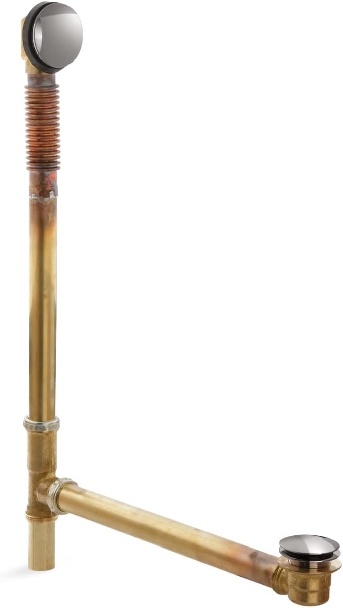 Kohler 7265-TT Clearflo Brass toe tap bath drain