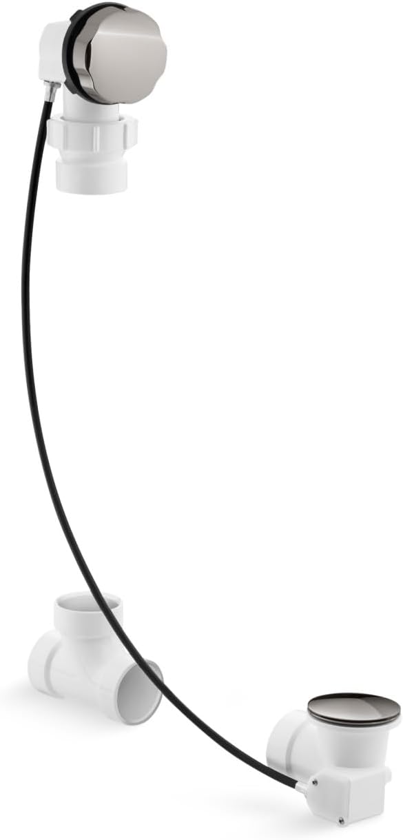 Kohler K-7214-TT Clearflo 1 1/2' Bath Cable Drain, Vibrant Titanium