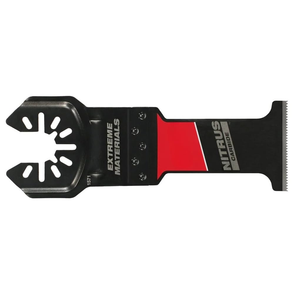 For with Milwaukee 49-25-1575 NITRUS CARBIDE 1-3/8' Extreme Multi-Tool Blade - 5 PK