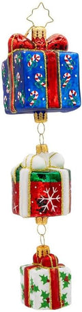 Christopher Radko Hand-Crafted European Glass Christmas Tree Decorative Ornament, Holiday Haul