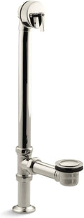 Kohler K-7159-BL Artifacts 1 1/2' Exposed Bath Drain, Matte Black