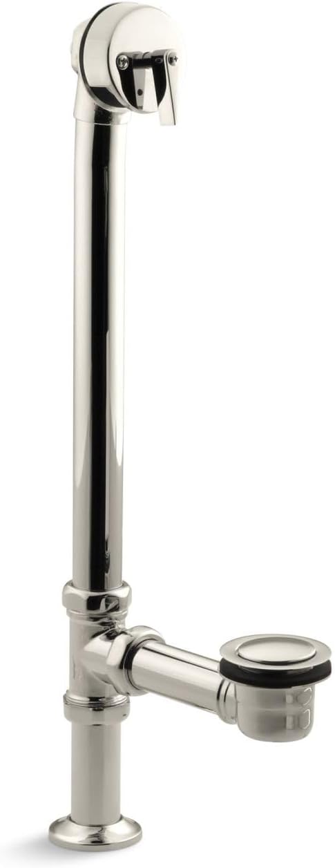 Kohler K-7159-BL Artifacts 1 1/2' Exposed Bath Drain, Matte Black
