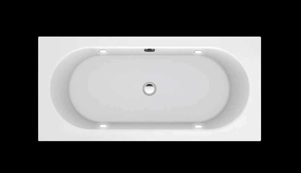Carver Tubs - Aphrodite 67'- Modern Freestanding Soaking Bathtub With LED Lights Built-in - Modern Rectangle Acrylic Fiberglass Bath Tub With Chrome Drain - Deep Soaking - 67'L x 31.5'W x 23'H