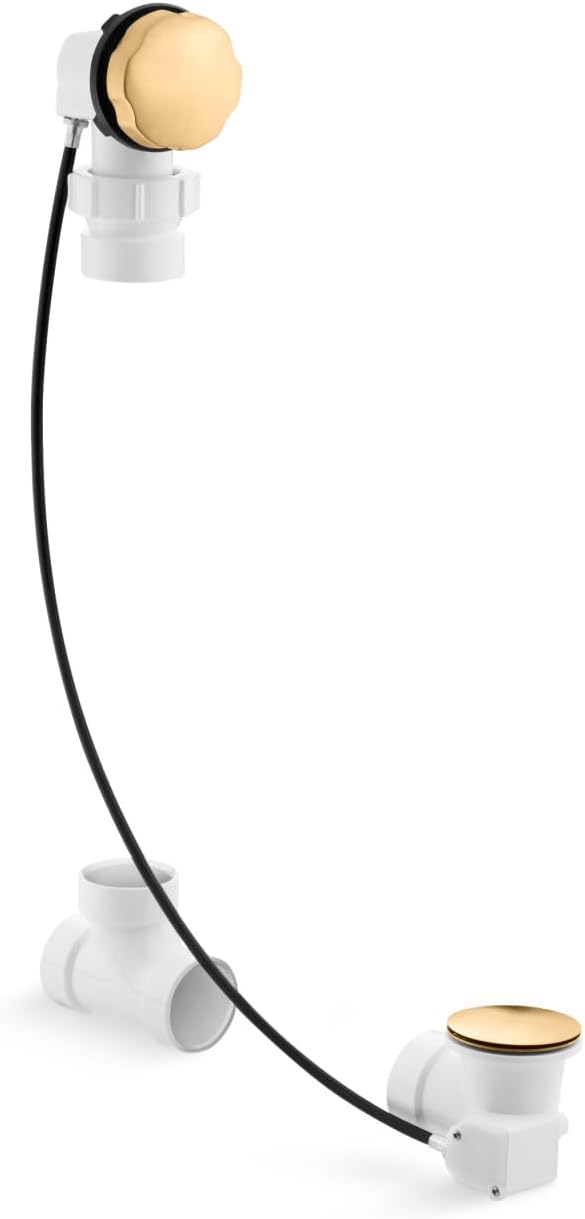 Kohler 7214-2MB Clearflo Cable bath drain, less PVC tubing