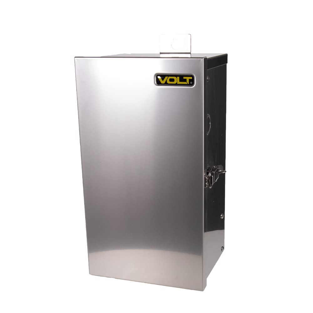 VOLT 600W Multi-Tap Low Voltage Transformer with Timer/Photocell for Landscape Lighting