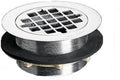 2' Plastic Pipe Grid Shower Drain Finish: Vibrant Polished Nickel