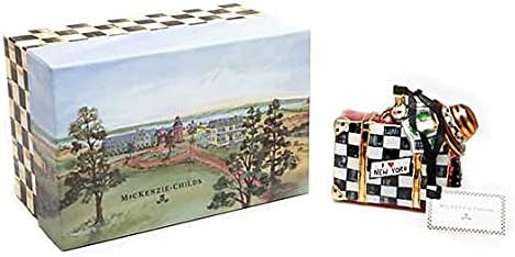 MacKenzie-Childs Glass Ornament - Souvenir Suitcase