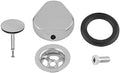 Jaclo 508-MBK Cable Drain Trim, Matte Black