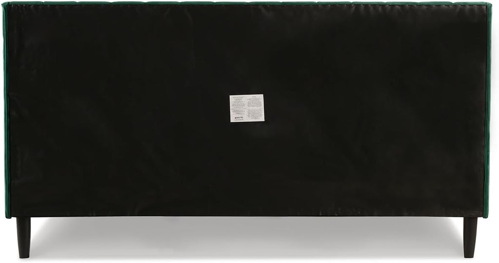 Jennifer Taylor Home Aspen Vertical Tufted Modern Headboard Platform Bed Set