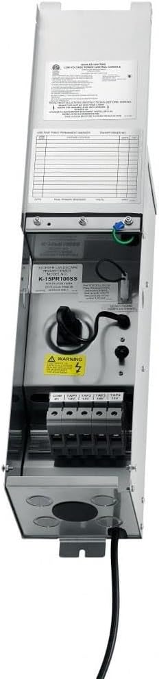 Kichler 15PR100SS Pro Series Transformer 100W, Stainless Steel