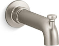 Kohler K35923-BN Castia by Studio McGee 6-5/8' Integrated Diverter Tub Spout Vibrant Brushed Nickel