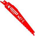 Diablo Bi - Metal Reciprocating Blades with Perma-Shield Coating for Nail-Embedded Wood - 6' Length, Variable Tooth Design, 6/12 TPI, 200-Pack - DS0612BW200