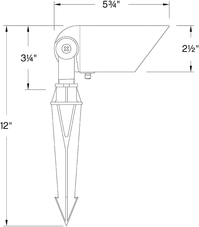 Hinkley Landscape Lighting Hardy Island Spot Light, 4w MR16 LED Blub Included, 12v, Matte Bronze Clear Lens