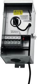 Kichler Contractor Series 300W Transformer in Stainless Steel, Low Voltage Outdoor Power Supply, 15CS300SS