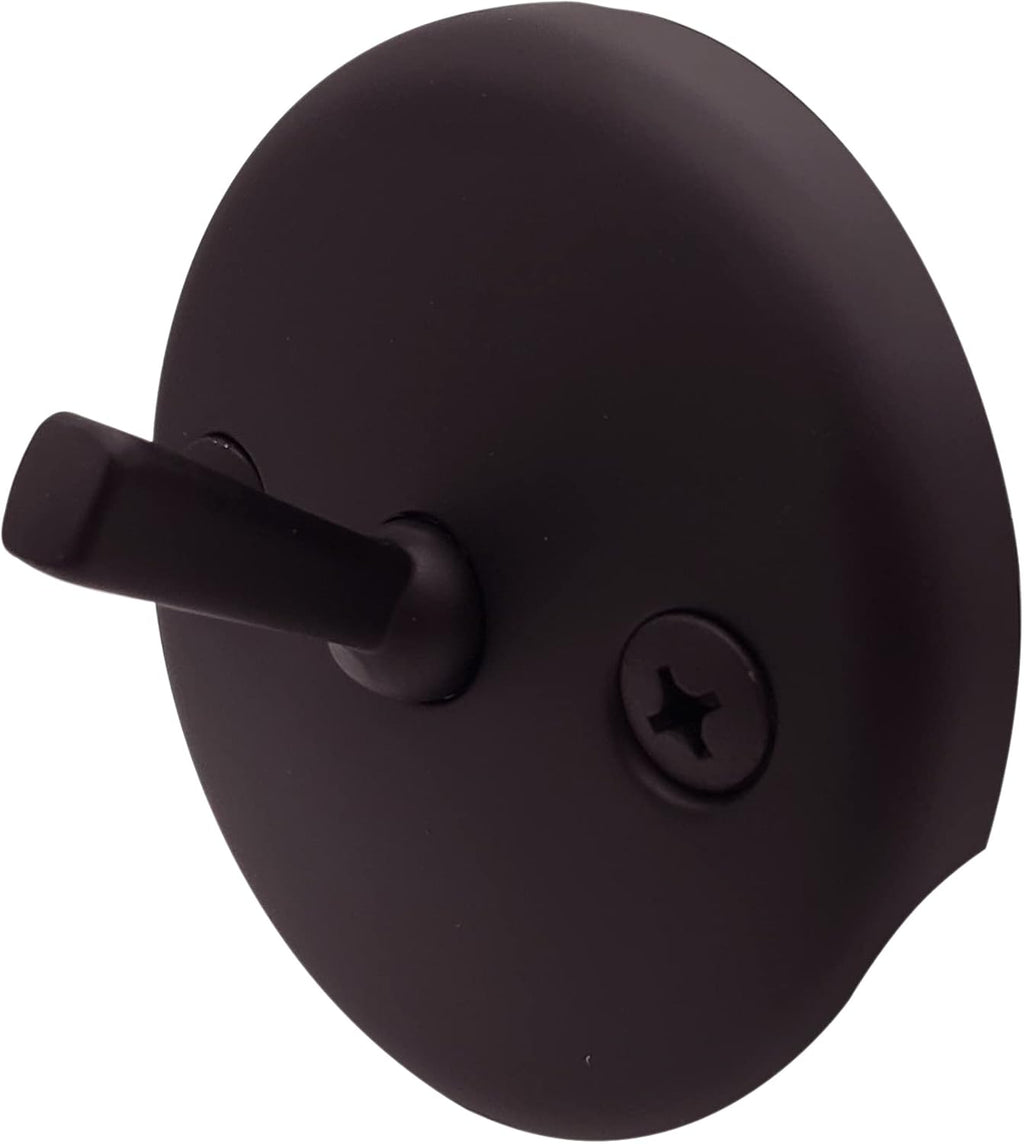 Westbrass D324-20G-12 22-1/2' Brass Bath Waste & Overflow Assembly with Trip Lever and Beehive Strainer Grid Drain, Oil Rubbed Bronze