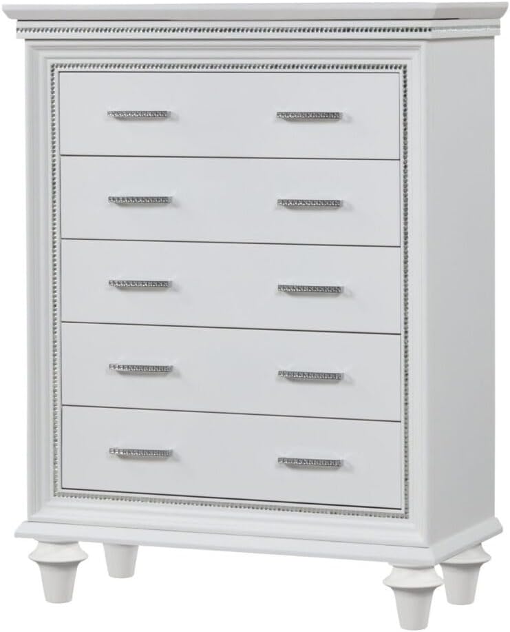 First of a Kind Rosie King 5 Piece Bedroom Set