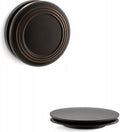 Kohler K-T37396-2BZ PureFlo Cable Bath Drain Trim with Traditional Push Button Handle, Oil Rubbed Bronze