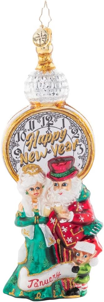 Christopher Radko Hand-Crafted European Glass Christmas Tree Decorative Ornament, in with The New
