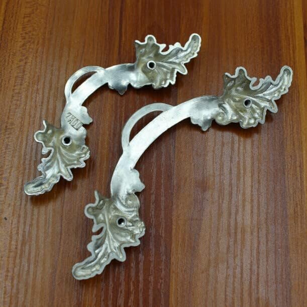 96mm Antique Silver Zinc Alloy Drawer Shoe Cabinet Bedside Table Dresser Wardrobe Furniture Door Handles Pulls Knobs 314 - Cabinet Pulls -