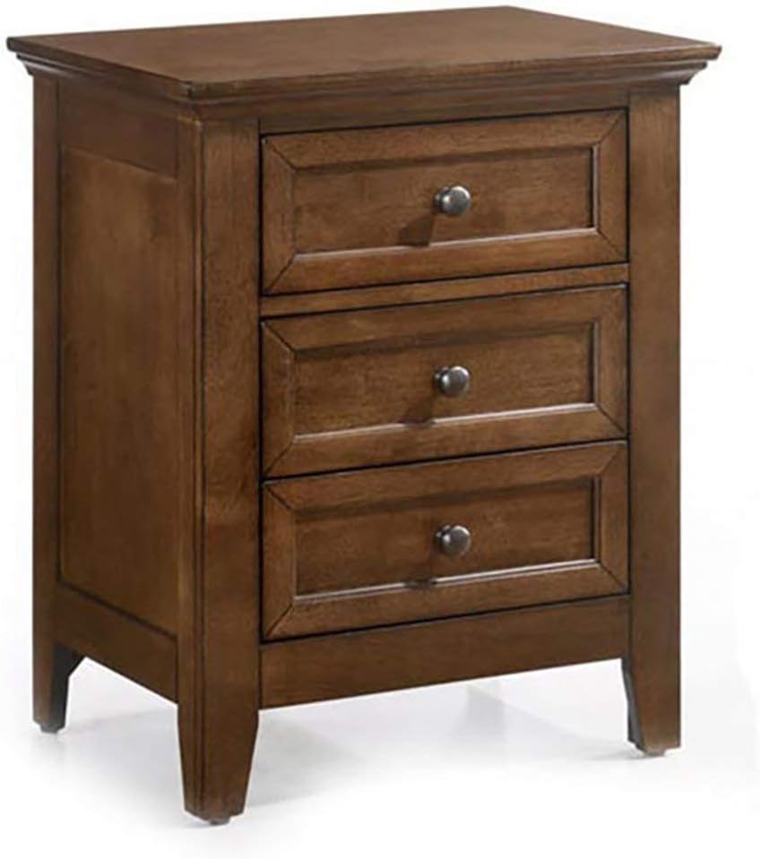 Intercon San Mateo King Size 5 Piece Storage Bedroom Set Tuscan Finish