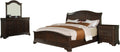 Picket House Furnishings Conley 4 Piece Queen Bedroom Set in Cherry