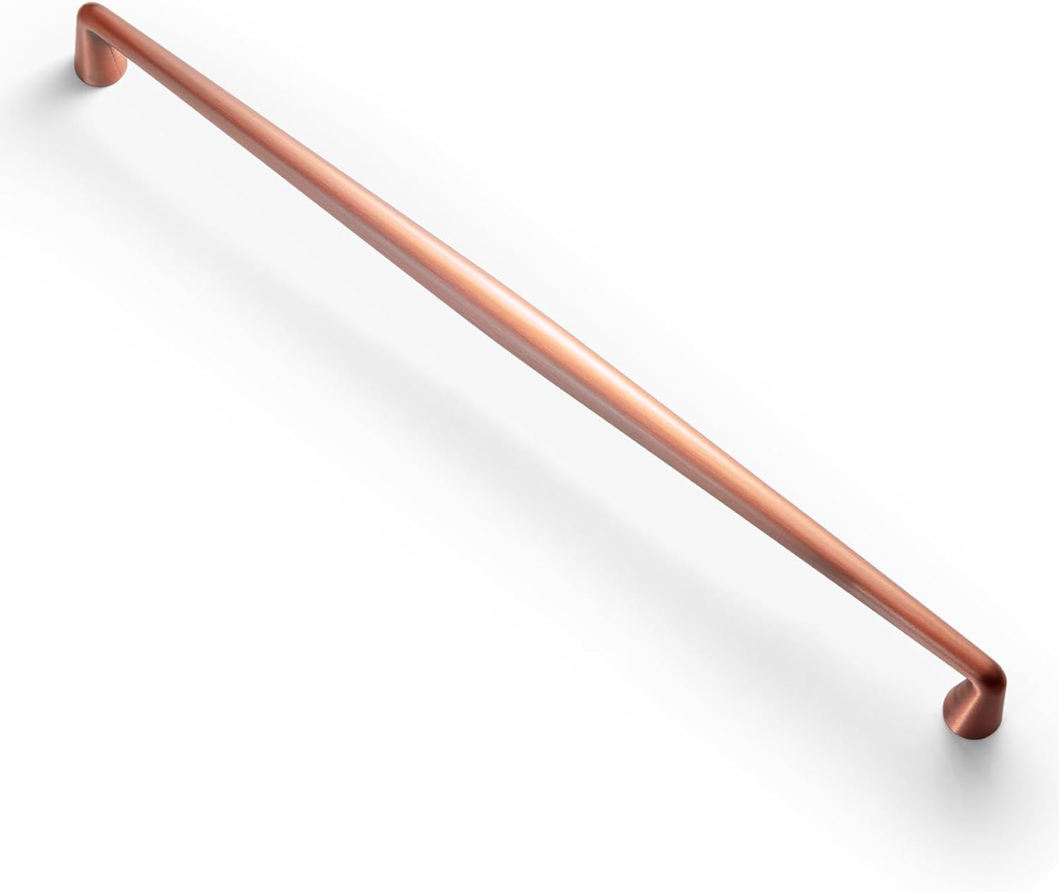 Goo-Ki Brushed Copper Zinc Alloy Cabinet Handles - 10''(256mm) Hole Center Affordable Luxury Cabinet Pull Hardware for Bedroom, Kitchen, 6 Pack……