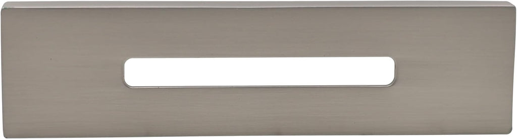 Westbrass D493244LD-4-07 19' Bath Waste Assembly with Tip-Toe Drain Plug and Linear Overflow Faceplate - SCH. 40 PVC, Satin Nickel (4-Pack)