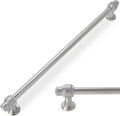 10 Pack 12-3/5 inch(320mm) Brushed Satin Nickel Kitchen Cabinet Handles Cabinet Pulls Sliver Drawer Pulls Kitchen Cabinet Hardware Handles Drawer Pulls Dresser Handles