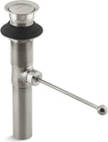 KOHLER POP-UP LAV DRAIN W/O OVERFLOW, EXPOSED