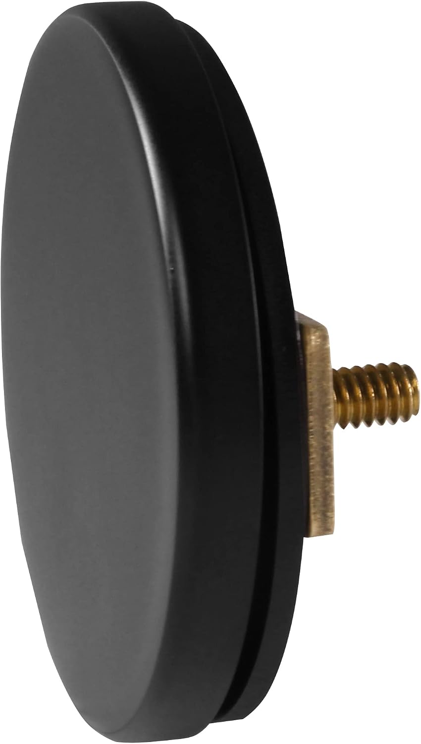 Westbrass D3221HK-62 22-1/2' Brass Bath Waste & Overflow Assembly with Twist & Close Drain Trim and No-Hole Elbow, Matte Black