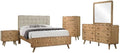 Coaster Home Furnishings Robyn 5-Piece Eastern King Bedroom Set Light Ash