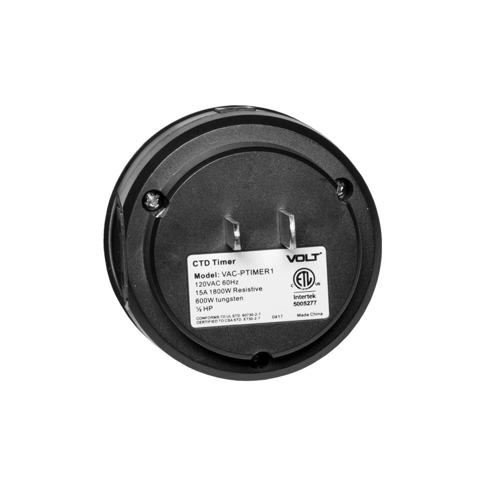 VOLT 300W Multi-Tap Low Voltage Transformer with Timer/Photocell for Landscape Lighting