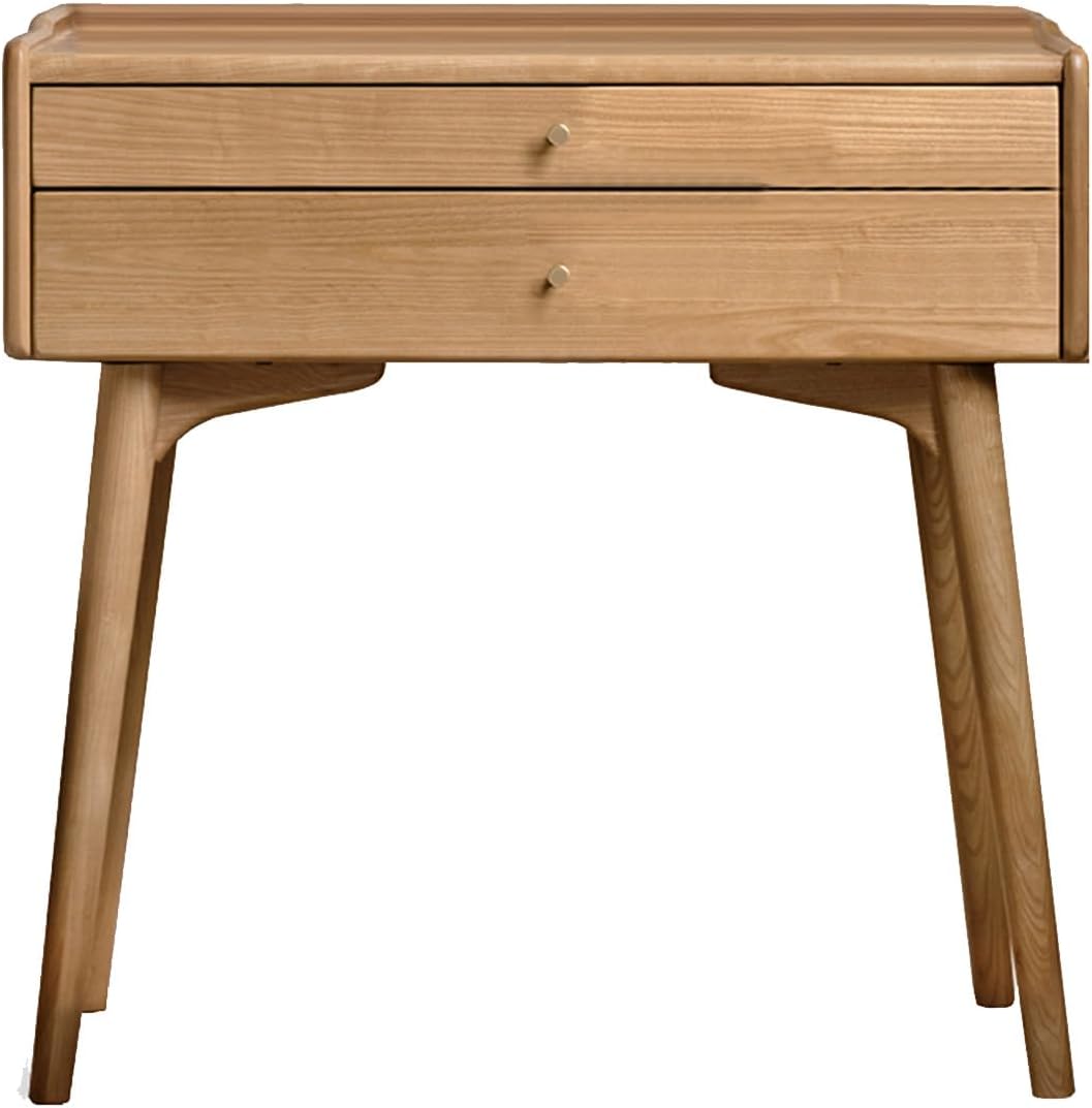 Small Vanity Desk, Solid Wood Dressing Table with Drawer Divider, Study Desk and Vanity Desk for Bedroom, 24' D x 18' W x 32' H