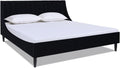 Jennifer Taylor Home Aspen Vertical Tufted Modern Headboard Platform Bed Set King