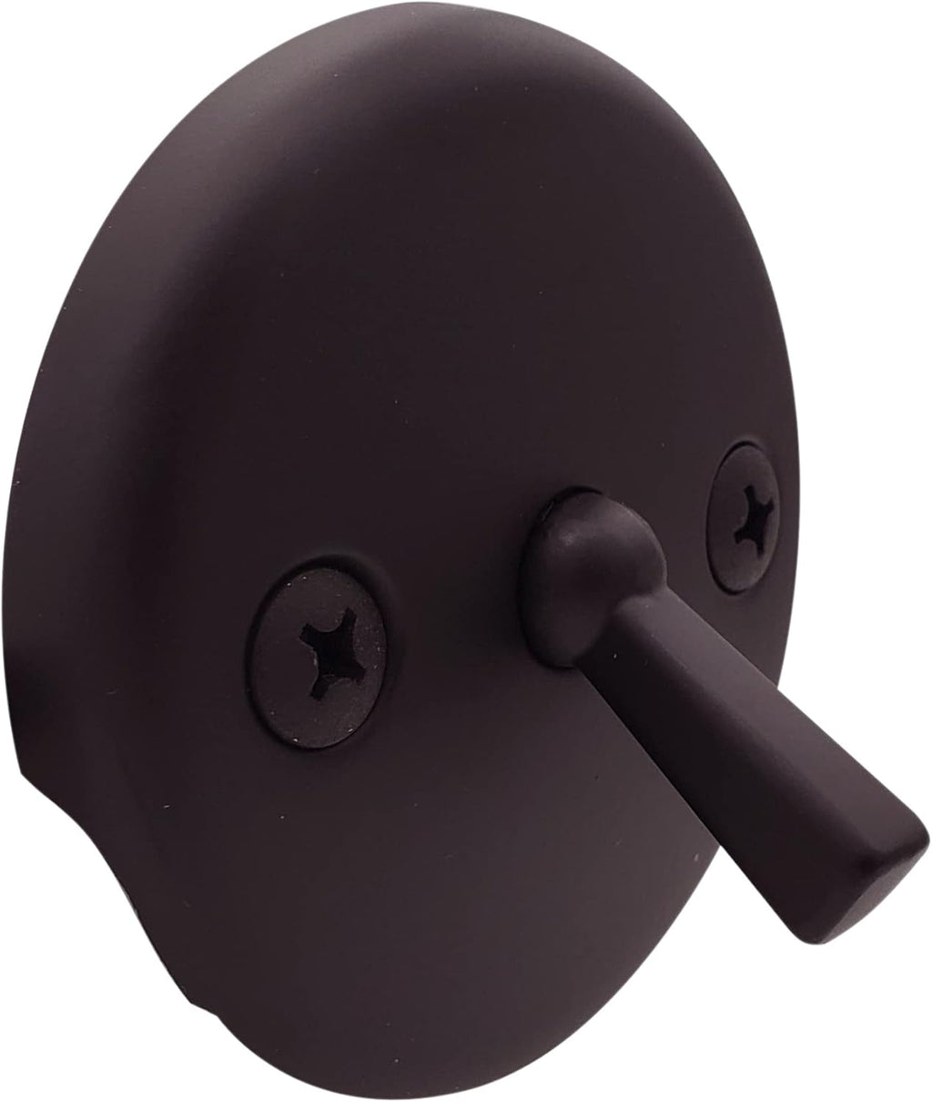 Westbrass R92-36-12 3-1/8' Trip Lever Bathtub and Shower Drain Kit with 2-Hole Overflow Faceplate, Oil Rubbed Bronze (36-Pack)