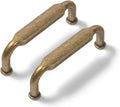 Goo-Ki 24 Pack 3 Inch （76mm） Hole Center Cabinet Pulls Antique Brass Zinc Alloy Kitchen Drawer Pulls Drawer Handles 3.39 Inch Length 2202-GT-76-24
