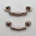 Southst 96mm Shaky Ring Antique Silver Zinc Alloy Drawer Cabinet Cupboard Cabinet Dresser Furniture Door Handles Pulls Knobs 8903
