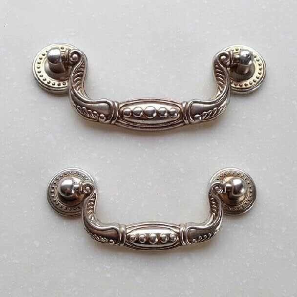 Southst 96mm Shaky Ring Antique Silver Zinc Alloy Drawer Cabinet Cupboard Cabinet Dresser Furniture Door Handles Pulls Knobs 8903