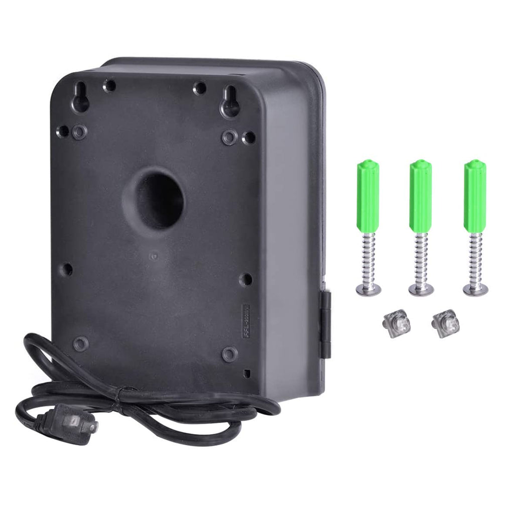 Wohenhao 300W Low Voltage Landscape Lighting Transformer Outdoor LED Power Supply with Dusk to Dawn Sensor & Astronomical Timer, Waterproof, Toroidal Core Design, ETL Listed