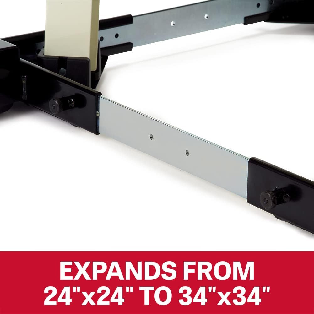 JET HD Universal Mobile Base, 24' x 24' to 34' x 34', 1200 Lb. Capacity (JMB-UMB-HD)